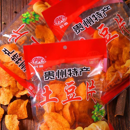 麻辣贵州洋芋片碧惠小吃薯片