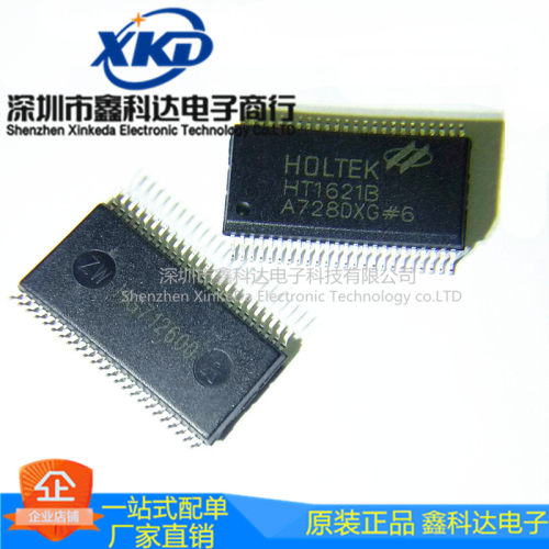 全新 HT1621B LED驱动器芯片 RAM映射 封装SSOP-48