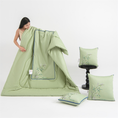 A类母婴级新疆长绒棉抱枕被子两用二合一车用午睡沙发枕头被毯子