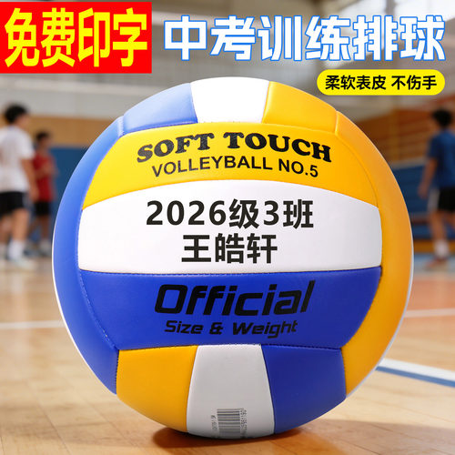 5号硬排球初中考学生专用小学生