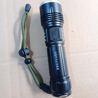 量神恶魔天使之眼白激光强光超亮手电筒户外远射大功率充电镭射灯