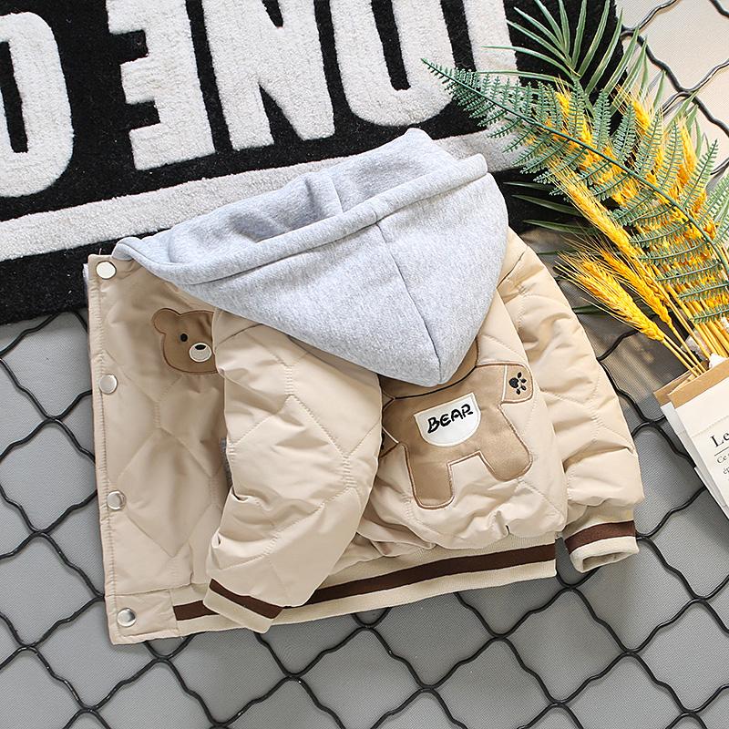 男宝宝夹棉冬季保暖棉衣