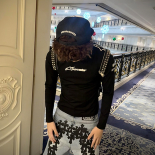 机能赛车骑行长袖运动T恤健身训练服男夏季防晒弹力紧身打底上衣