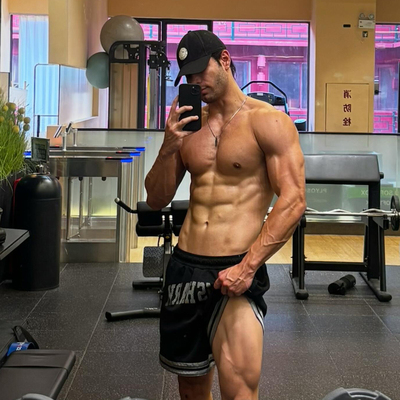 gymshark肌肉鲨鱼运动健身短裤男士夏季新款速干透气跑步训练裤子