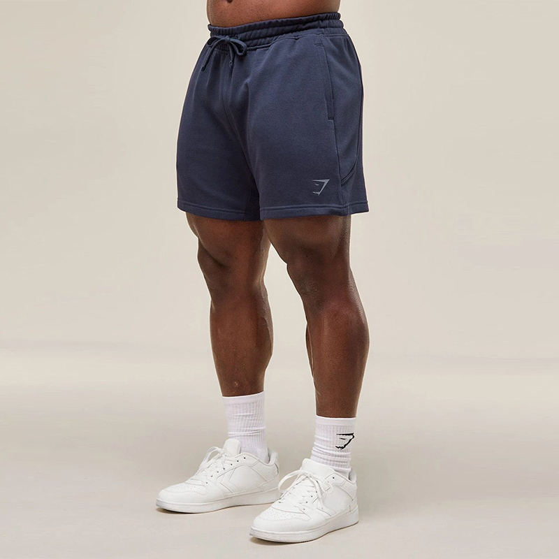 鲨鱼Gymshark宽松休闲透气健身运动短裤男装夏季新款美式三分裤子