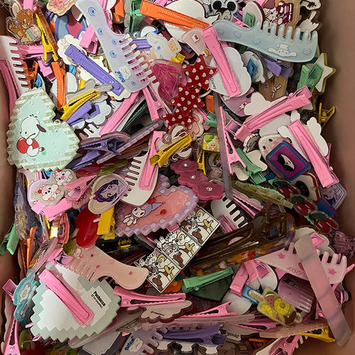 儿童可爱发夹云朵卡通动物bb夹