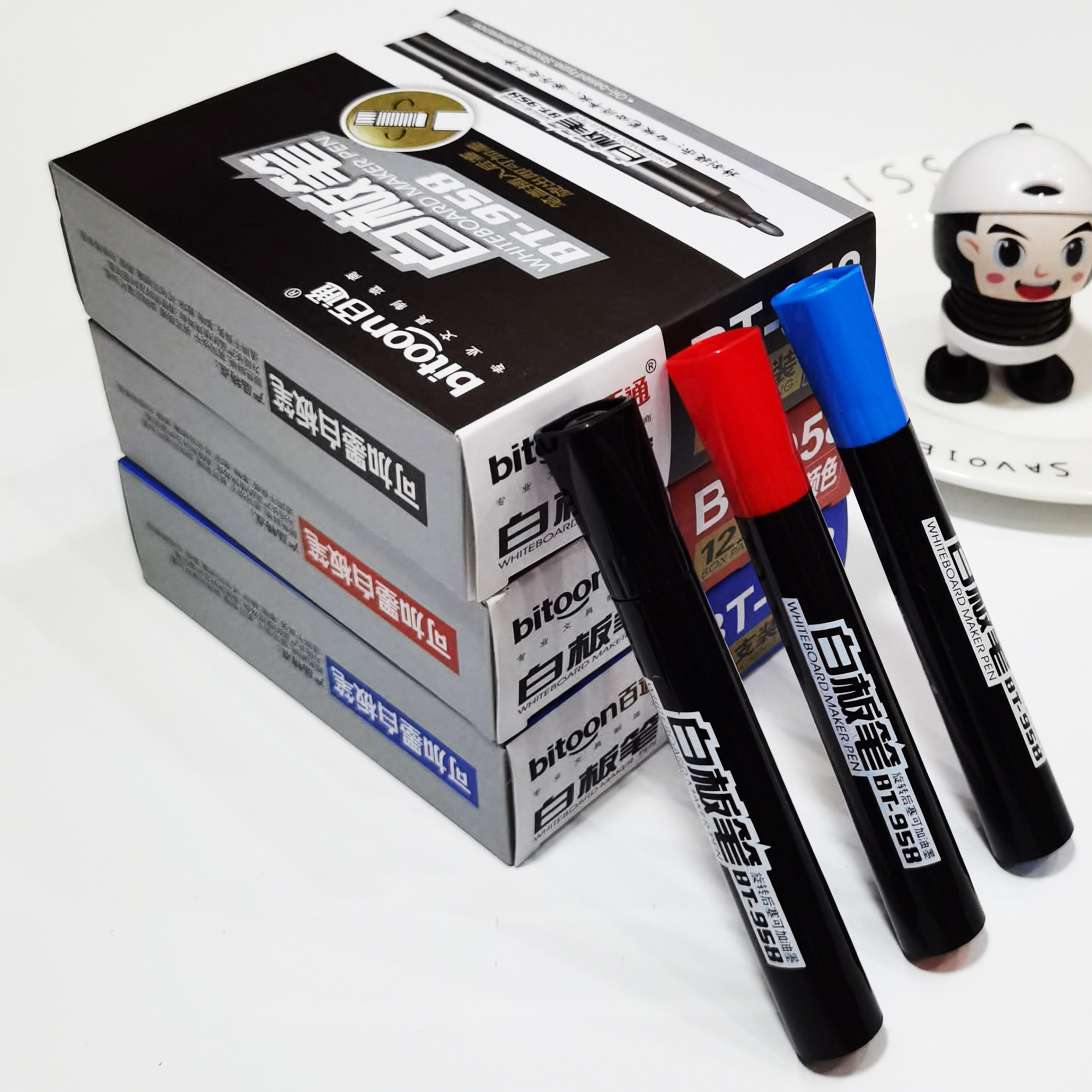 大容量粗头可擦白板笔水性易擦黑板粗笔画大号黑色白板笔可加墨水,文具电教/文化用品/商务用品,白板笔,淘宝优惠券,粉丝福利购,淘宝优惠卷