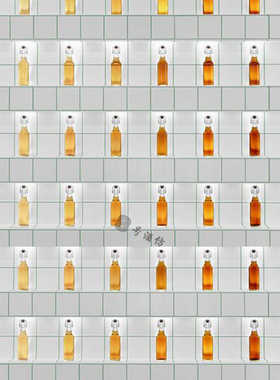 售楼处酒吧纯色卡扣酒瓶玻璃瓶密封罐透明素瓶玻璃果汁瓶软装摆件