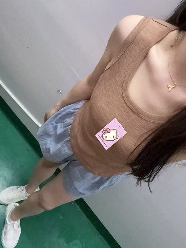 美利奴羊毛夏季吊带背心女外穿修身无袖t恤打底U领上衣四季内搭