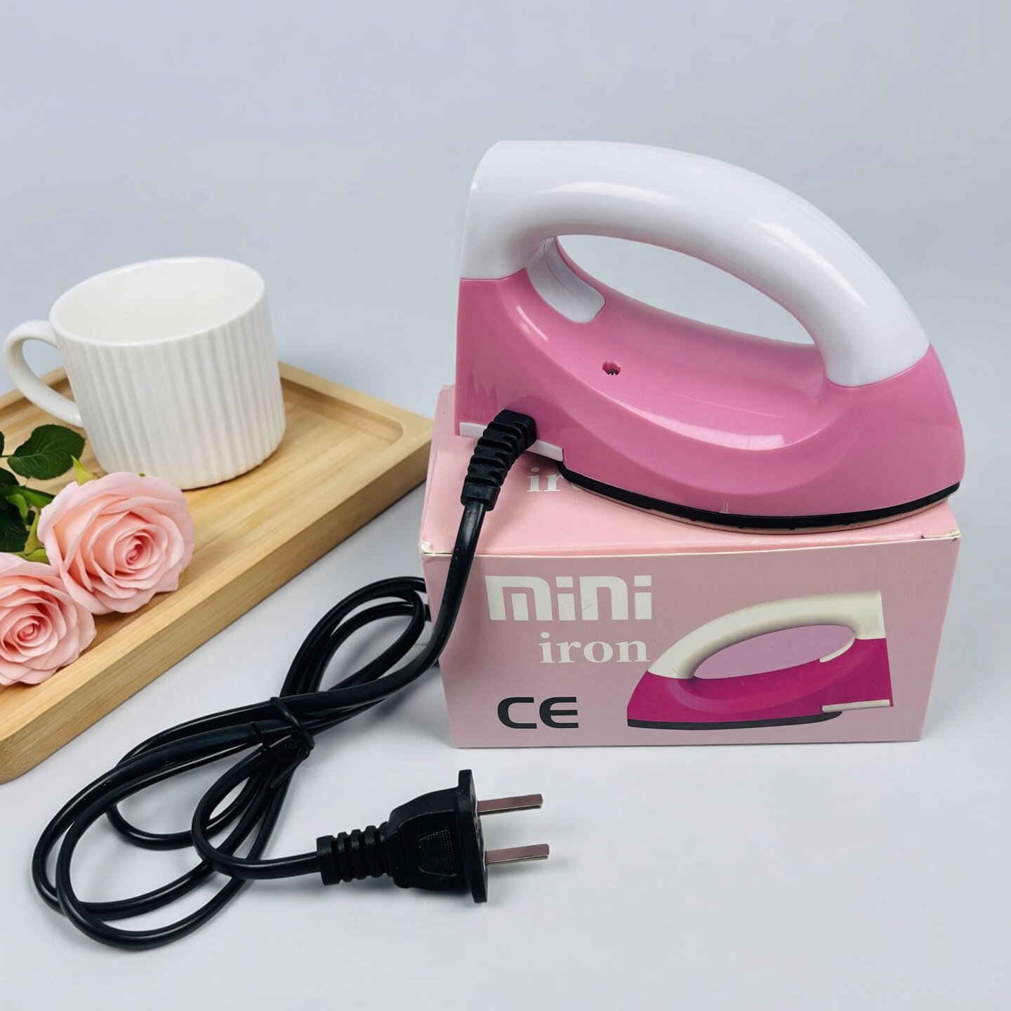 拼豆豆迷你插电电熨斗烫豆工具