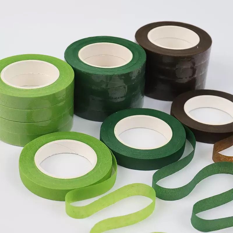 花艺2号包胶扭扭棒花杆胶带