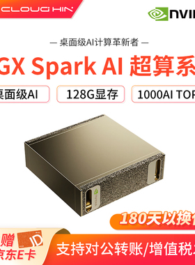 含税 英伟达NVIDIA DGX Spark AI 4TB AI超算系统 AI计算服务器