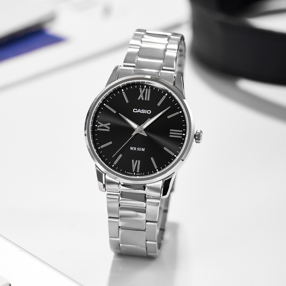 CASIO卡西欧手表男休闲防水石英男表MTP-1303DD 香港直邮