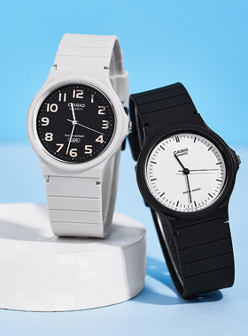 casio卡西欧手表男女学生儿童小黑表防水考试MQ-24UC-8B海外直邮