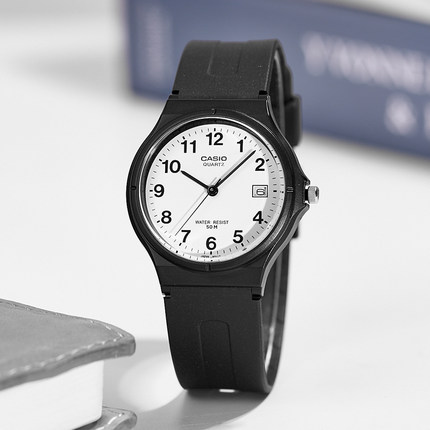 CASIO卡西欧手表儿童休闲学生防水男女表 考试 MW-59/240海外直邮