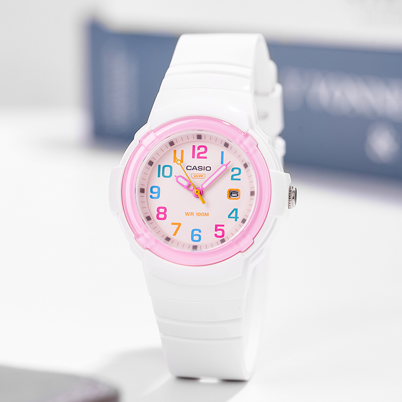 卡西欧手表女生简约指针防水学生手表LX-800海外直邮