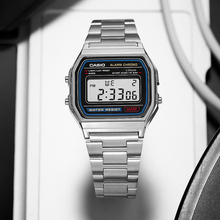 卡西欧casio学生手表A158WA男女复古小方块电子表f91w  海外直邮