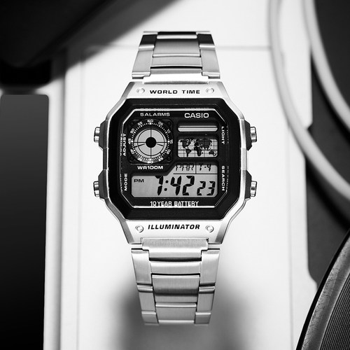 海外学生手表卡西欧运动