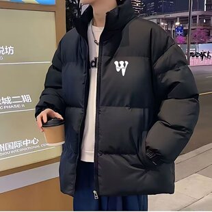 冬季简约棉服新款设计感小众韩版学生棉衣外套ins潮棉袄情侣同款