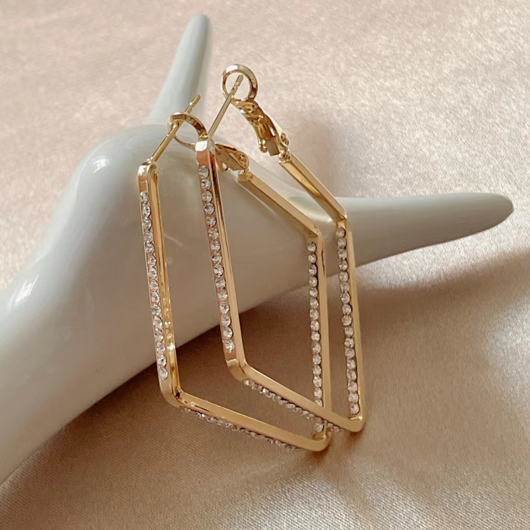 夸张925银针个性潮流欧美耳环