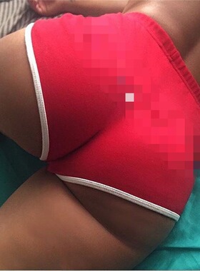 欧美风外贸跨境电商时尚女装新款字母印花外穿三角内裤