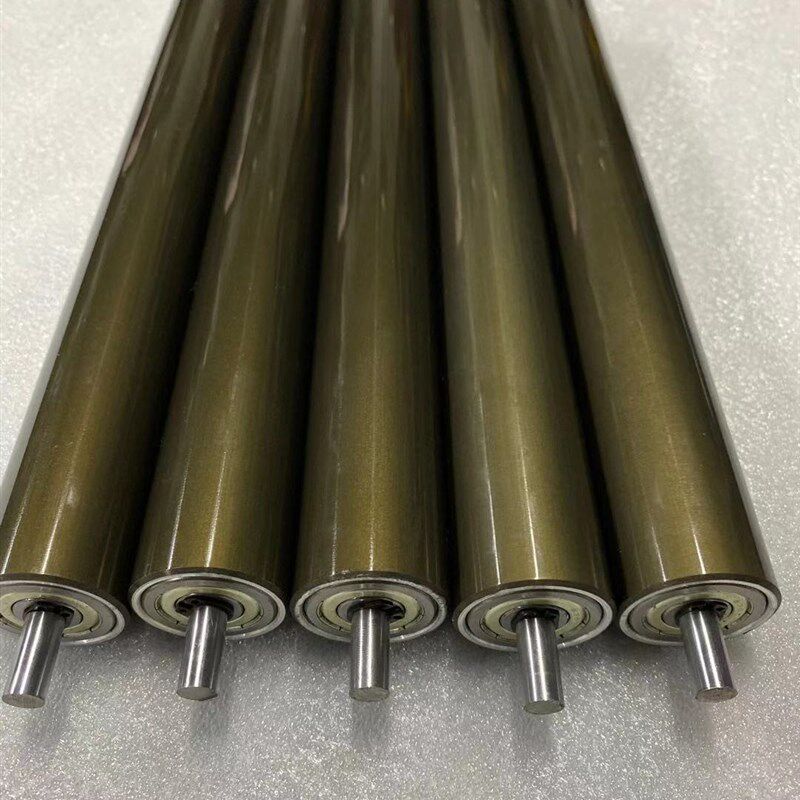 流水线标准滚筒不锈钢辊镀锌滚筒防跑偏滚筒轴承滚筒主动从动滚