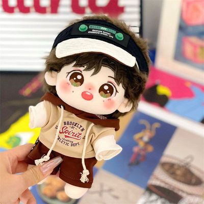 原创20CM淇淇果成毅棉花娃娃骨架