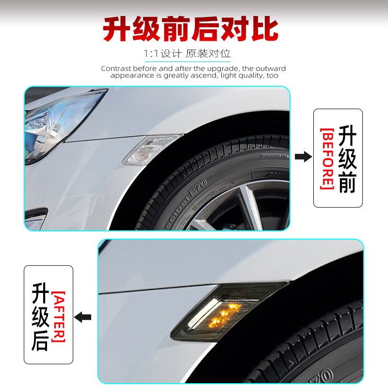 12-20 TOYOTA GT86 수정 펜더 라이트 프론트 범퍼 LED 운전 방향 지시등 SUBARU BRZ에 적합