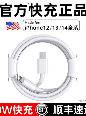 【顺丰】动派官方适用苹果14Pro/13/12Max数据线30W快充线PDPlus适用iPhone手机iPad官方正品充电器线闪充ios