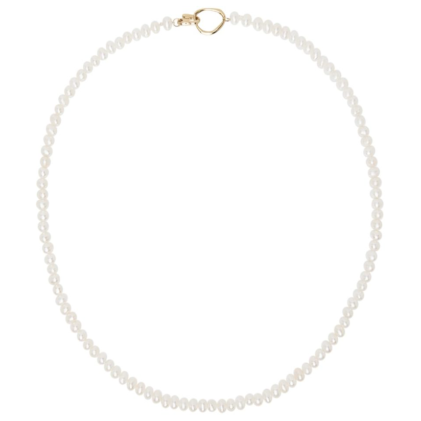 faris 白色 seed 项链女