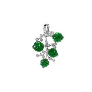 含税代购Samuel Kung jade 18 吊坠高级 2021新款秋冬女士奢侈品