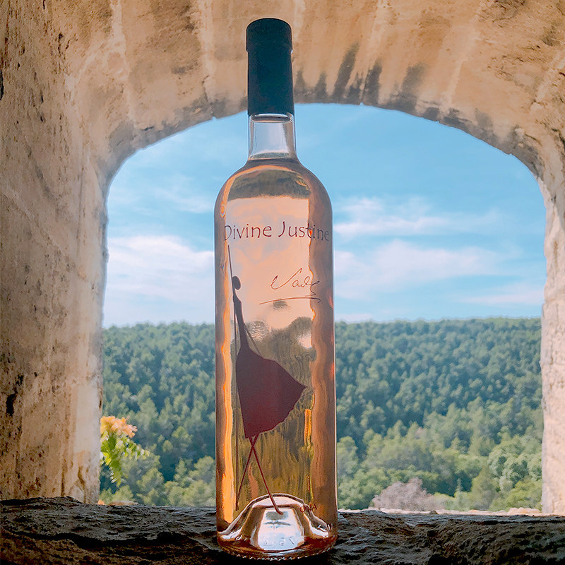 买一瓶送一瓶贾斯汀小裙有机桃红葡萄酒750ml