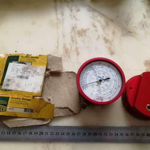 REFCO压力表 R5-320-DS-R12-R22-R134A UNITOR ，DIA 80