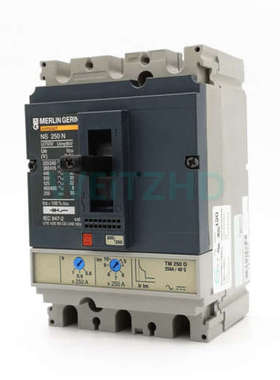 梅兰日兰 NS250N compact 三相400V 空气开关250A 塑壳断路器3P