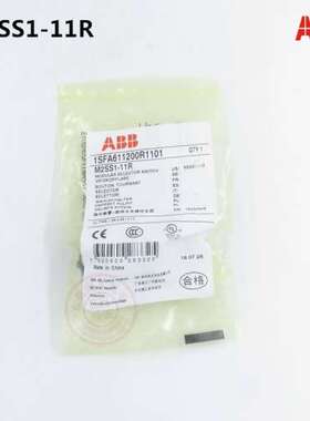 原装正品ABB二位置选择开关M2SS1-11R 红色自锁型 假一罚十