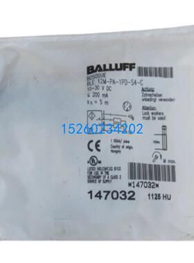 BES02KC全新原装德国BALLUFF巴鲁夫BES M18MI-PSC70B-S04G-W