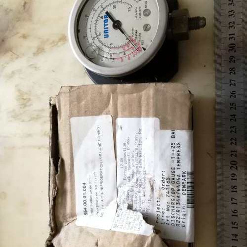 UNITOR压力表 R22/R13A/404A/ 601741157 14 PCS DIA 80