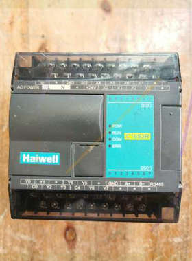 海为PLC.海为C16S2R，功能正常，220伏AC供电，继