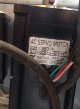 议价安川伺服马达SGM-01A312 B 02A314 SGMP SGML-02AF14 SGME-01