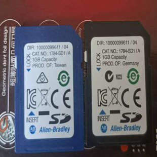【议价】AB SD卡！1784-SD1／A 1GB 原装！外观漂亮