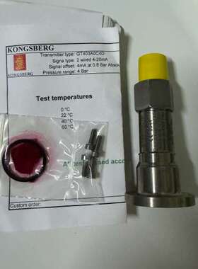 KONGSBERG GT403A0C4D压力感测器全新现货议价