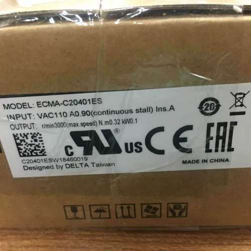 询价全新原装台达伺服B2系列 100W电机 ECMA-C20401ES/1GS 现货议