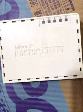 MikroTik 路由器 RB750GL 功能正常 千兆 后