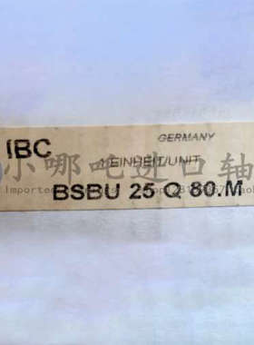 I-B-C滚珠丝杠支撑角接触球轴承BSBU 25 Q 80.M重负载型丝杆底座