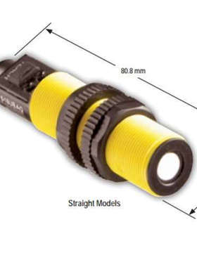 美国BANNER邦纳S18UUAQ超音波感测器，液位物料感测器，测距感测