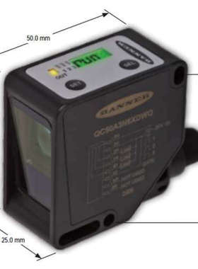 邦纳颜色真彩感测器QC50A3P6XDWQ，QC50A3N6XDWQ，QCX50A3P6XDWQ
