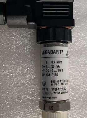 VEGA BAR17 0…0，4MPa 4-20mA 10-30V 感测器议价