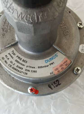 DUNGS冬斯锅炉燃气减压阀FRS503现货