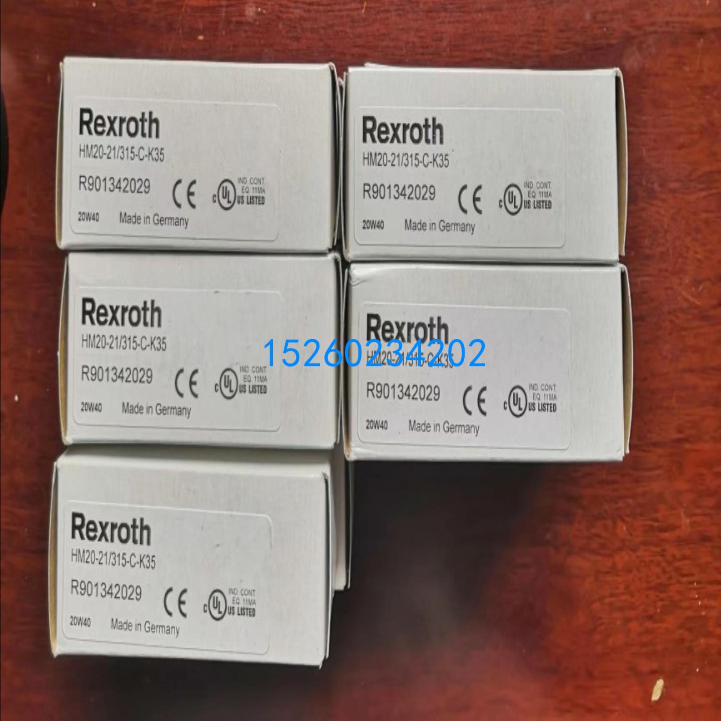 Rexroth力士乐R901342029压力开关HM20-21/315-C-K35，全新现货