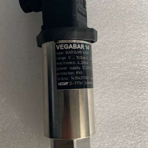 VEGA BAR14.M1FA1GP1 0…+10.0bar 4…20mA 12…30V 感测器议价